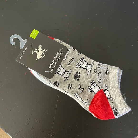 Three pairs Polo club Beverly Hills kids socks - Picture 1 of 4